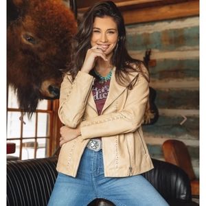 Idyllwind Leather Moto jacket